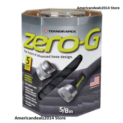 Zero G 5/8-in x 25-ft, 50-ft OR 100-ft Premium-Duty Kink Free Woven Garden Hose