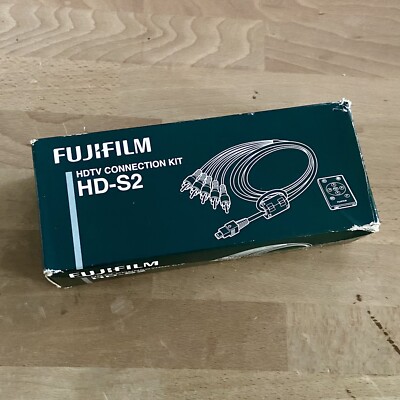 FujiFilm HD-S2 Connection Kit Cables for FinePix S2000HD Digital Camera Open Box