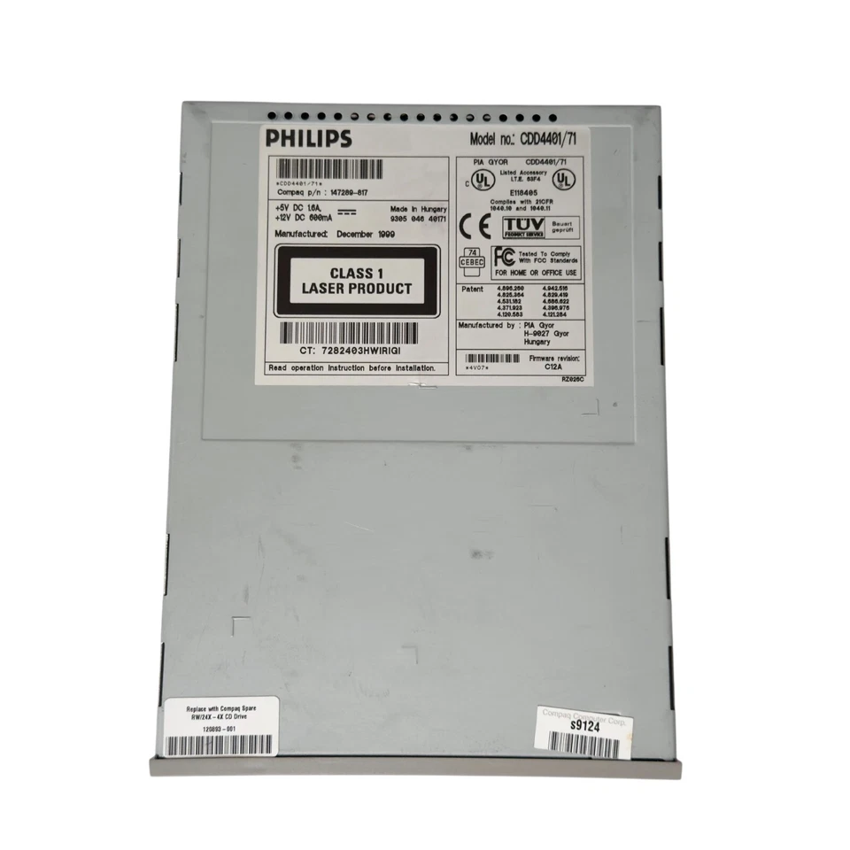 Unidad de CD-RW Philips CDD4401/71 leer Foto 4 de 4