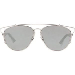 dior technologic cutout aviator sunglasses
