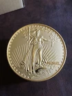 Vintage Bulova Liberty Dollar Stack Of Coins Alarm Clock For Desk Or Travel