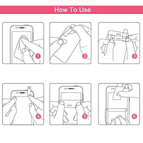 Universal Screen Protector 5/6/7/8/9/10 inch Smart Phone Tablet Protective FiFF - Picture 3 of 16