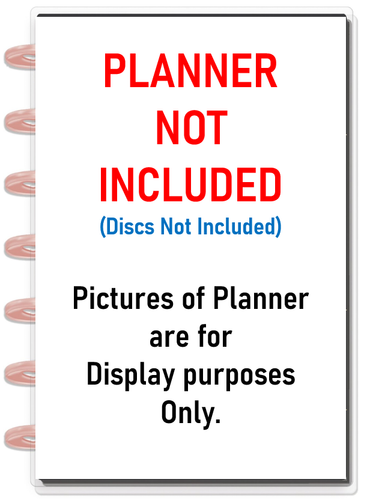 Composition Book Two-Sided Dashboard for use with MINI Happy Planner~ - Picture 3 of 3