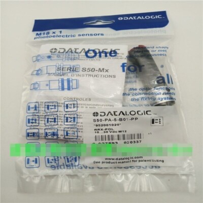 New DATALOGIC S50-PA-5-B01-PP Photoelectric Sensor