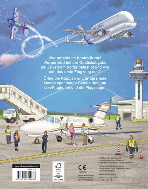 Thumbnail - Eleonora Barsotti Mein Großes Klappenbuch: Der Flughafen