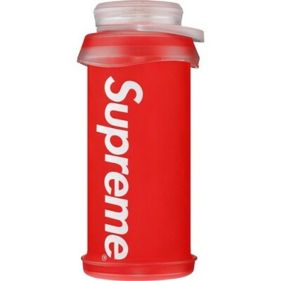 Supreme HydraPak Stash 1,0L Flexible Trinkflasche Rot FW20 - Original & unbenutzt