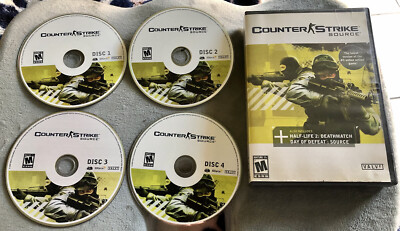 Counter-Strike: Source Half Life 2 PC  Video Game With Case Complete