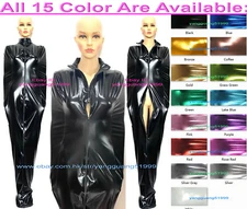 Unisex 15 Color Shiny Metallic Mummy Costumes Sleeping Bag internal Sleeves F442