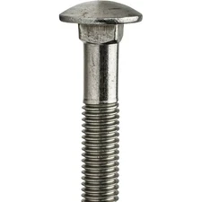 1/2"-13 x 8" Stainless-Steel Carriage Bolt (30-Pack)