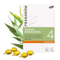 Pranarom Oleocaps+ 4 Capsule Agli Oli Essenziali Bio 30 Capsule