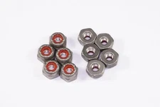 Lot of 10 MS21044-C08 MIL Self Locking Hex Nut 8-32 Stainless NOS