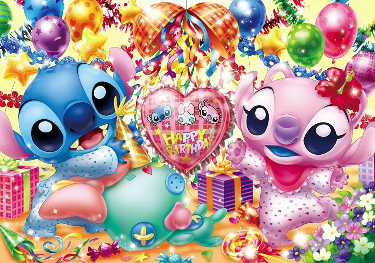 200 Piece Jigsaw Disney Lilo & Stitch Happy Birthday (22.5x32cm)