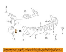CHRYSLER OEM 05-23 Commander Suspension Components-Trailing Arm Screw 6104462AA