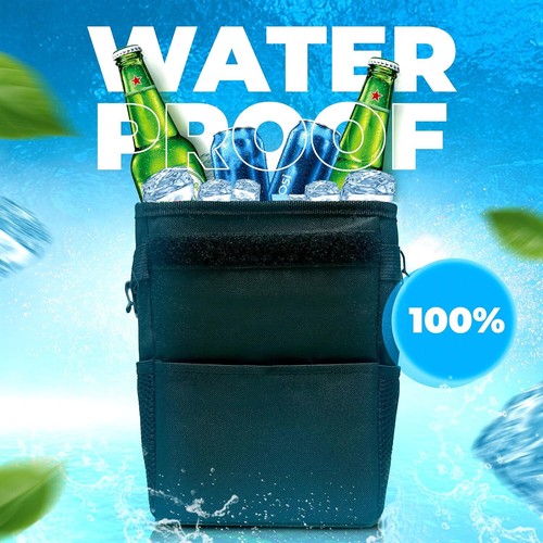 Multipurpose Car Trash Can Garbage Bag For Vehicle Portable Leak Back Seat 2GL - Picture 10 of 14