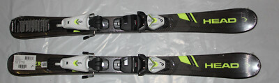 NEW HEAD Monster Pro SLR AC Kids skis with Matching Adjustable bindings 107cm
