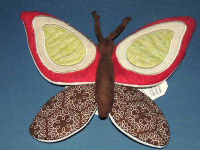 COCALO TAFFY BUTTERFLY SOFT WALL HANGING PINK BROWN
