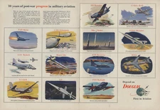 10 years of post-war progress in military aviation: Douglas ad 1955 T