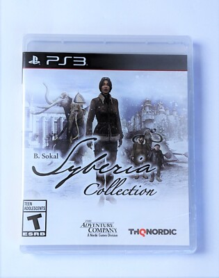 Syberia: Complete Collection - Sony PlayStation 3 PS3 - SEALED NEW!