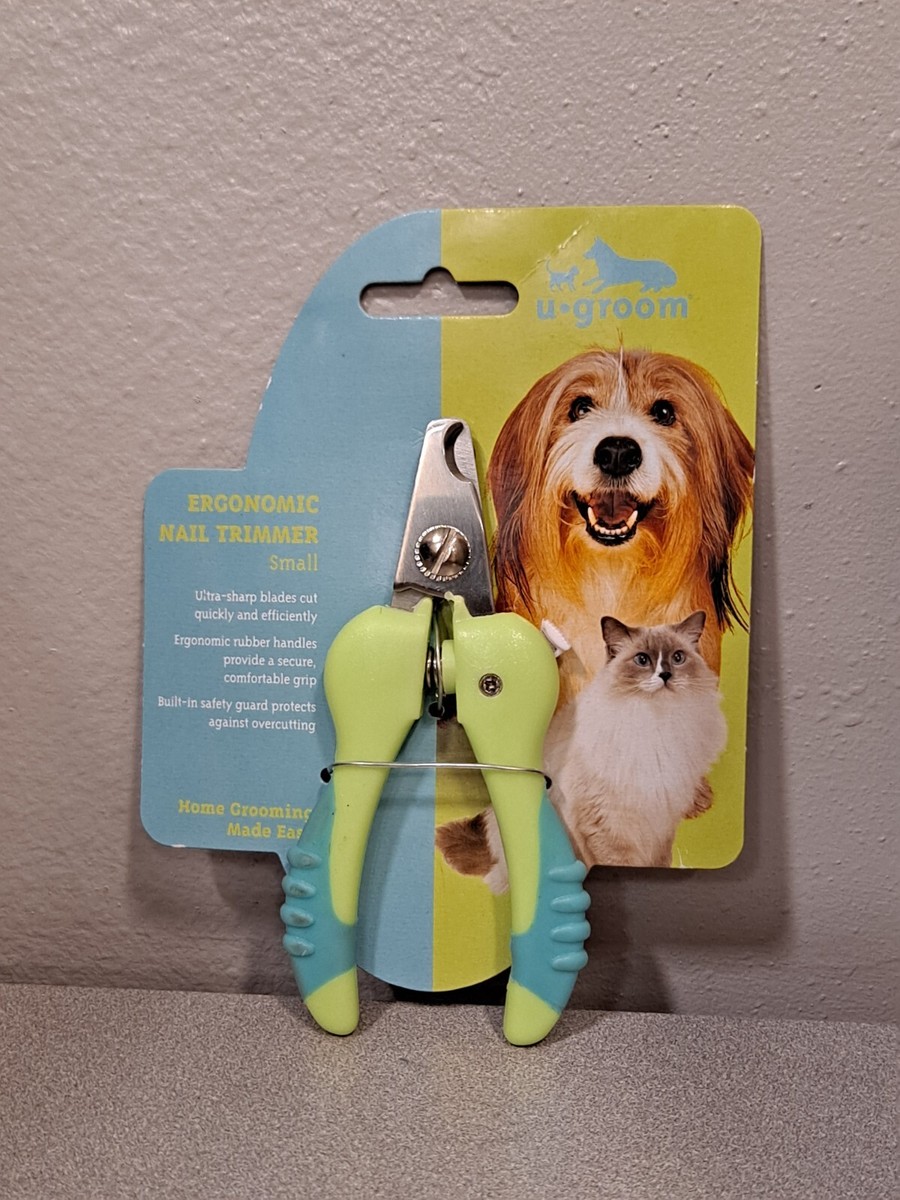 UGROOM US2105 14 Blue/Green Cat/Dog Nail Trimmer oz pk