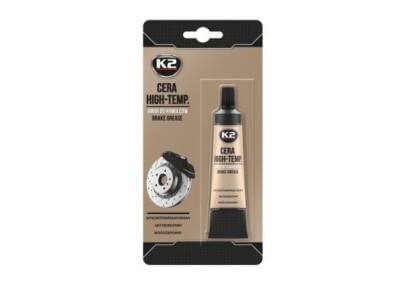 K2 SYNTHETISCHES BREMSFETT Auto Bremssattel Schmiermittel wasserdicht Hochtemperatur 18g
