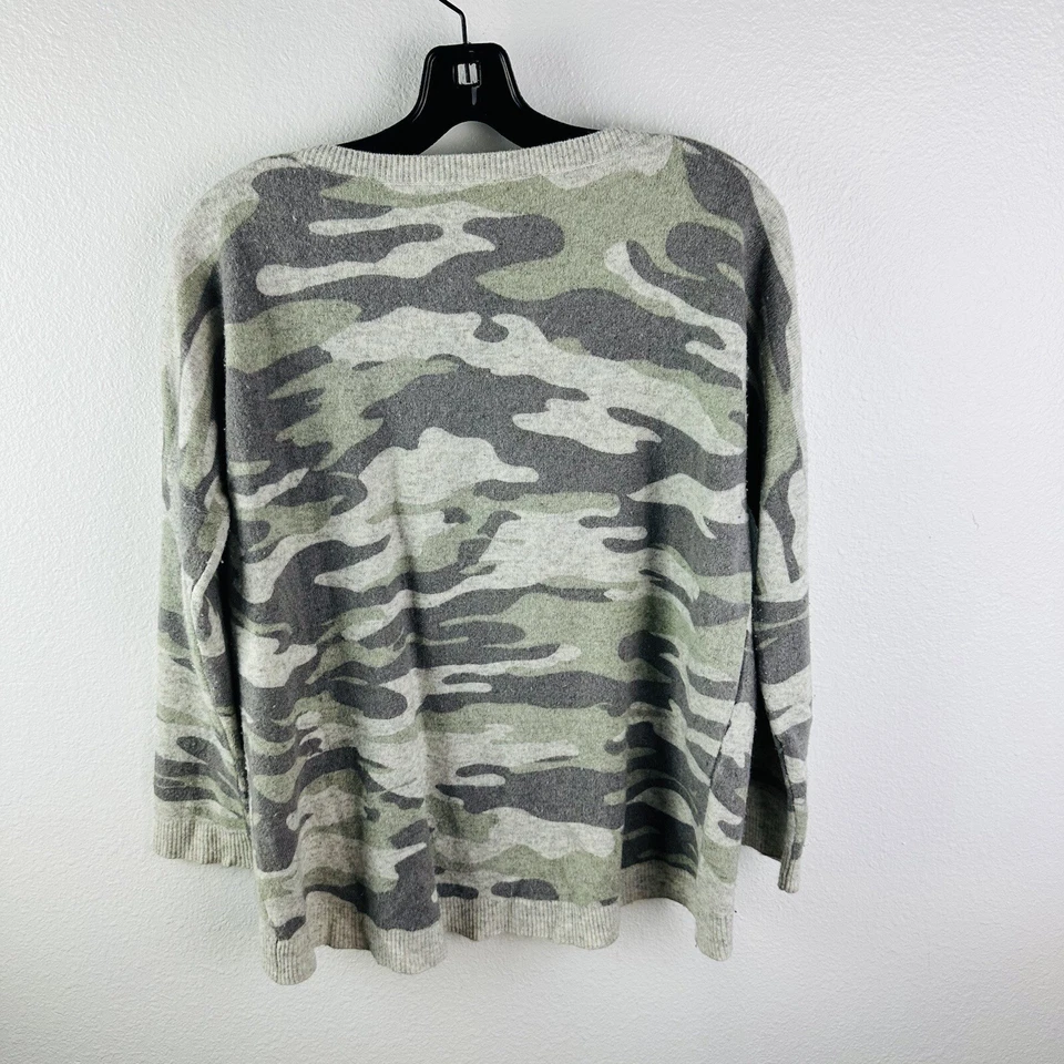 Suéter para mujer Acrobat de gran tamaño camuflado de lana mezcla de cachemir talla XS/S Foto 3 de 3