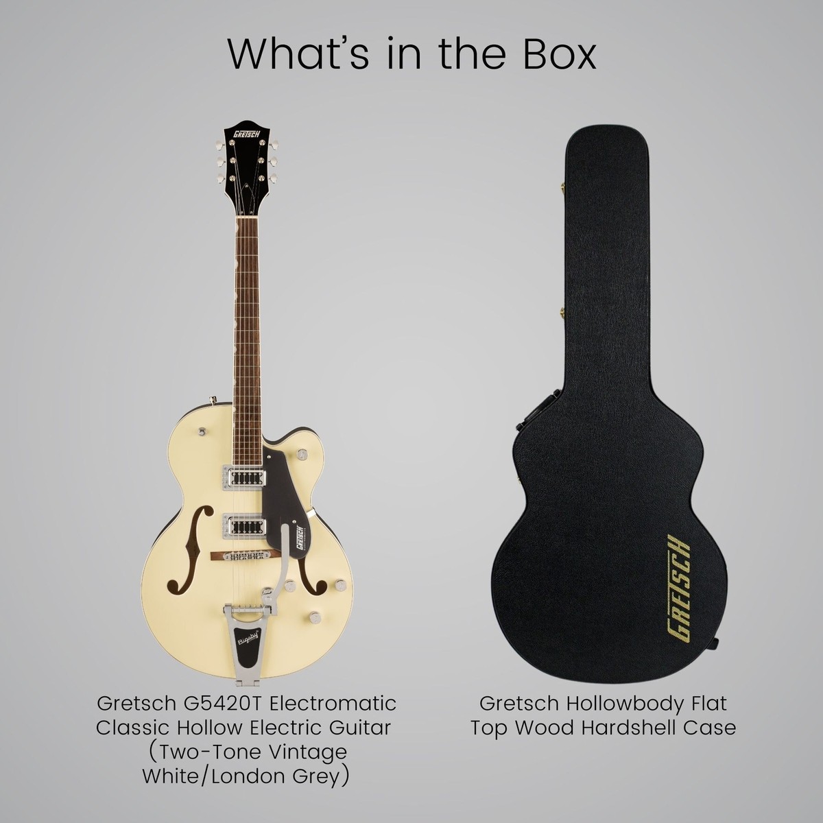 Gretsch G5420T 専用ハードケース付き 2025の4月新品購入 Amazon | グレッチ GRETSCH G5420T Electromatic Classic Hollow Body