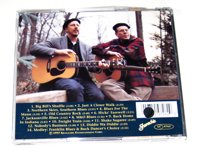 ブルース CD Grossman, Stefan Northern Skies, Southern Blues  97026 Shanachie US /00110 CD Stefan Grossman & Duck Baker - Northern Skies Southern