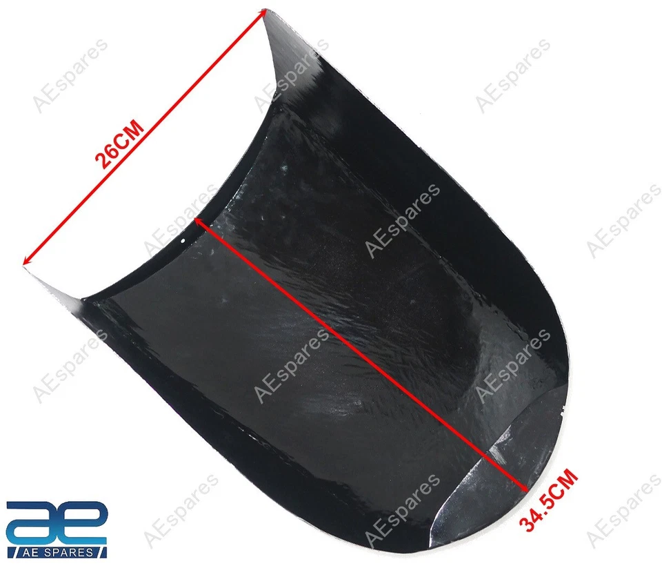 Capot double siège noir et chrome pour Royal Enfield GT Continental 650cc - Photo 2/4