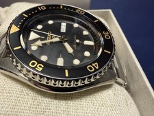 Seiko Men's 5 sports Automatic Black Dial Watch - SRPD57K1 NEW 7