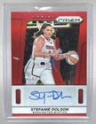Stefanie Dolson 2025 Panini WNBA Prizm #TB-SD Red Throwback Signatures Auto /99
