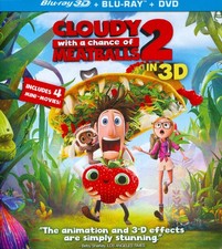 CLOUDY WITH A CHANCE OF MEATBALLS 2 [BLU-RAY/DVD] [INCLUDES DIGITAL COPY; ULTRAV