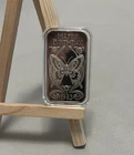 Madison Mint 1983 Happy Birthday Large Butterfly 1 oz .999 Fine Silver Bar