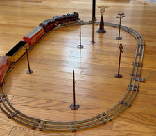 VTG Marx STREAM LINE Steam Type O gauge ELECTRICAL TRAIN Set houses 4313 READ