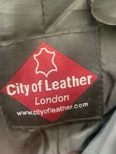 CITY OF LEATHER Biker Trousers Size Short side lacing