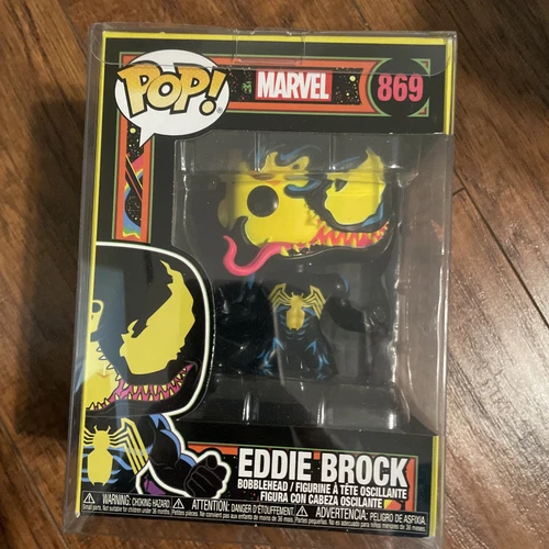 FUNKO POP! MARVEL #869 EDDIE BROCK (VENOM) TARGET EXCLUSIVE (BLACKLIGHT)