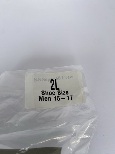 Wigwam KS S60 weiß Crew Schlauch Socken 6er Pack 2XL Herren Schuhgröße 15-17 versiegelt - Bild 5 von 9