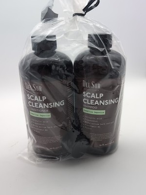 Del Sur Essentials Damage Restore Shampoo Set 16 fl oz Camellia Japonica Biotin