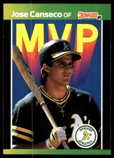 Jose Canseco 1989 Donruss #BC-5 Athletics MLB READ FREE SHIPPING AutographDen