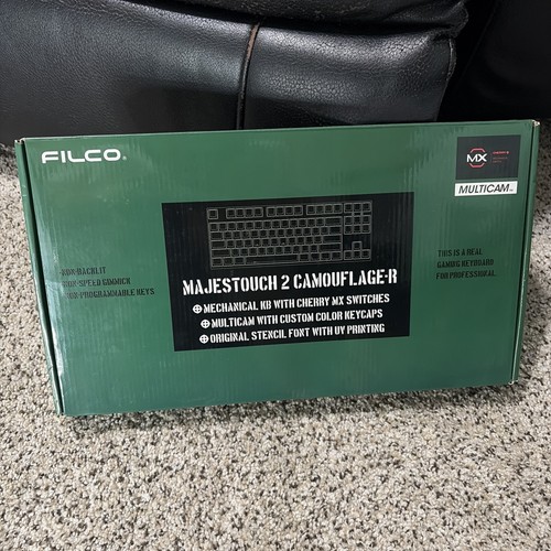 FILCO Majestouch 2 TKL Tenkeyless Mechanical Keyboard Cherry MX Switches Camo R