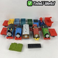 Thomas Friends TrackMaster Train LOT Thomas, Percy, Toby, Salty Extras