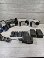 Sony Mavica MVC-FD75 0.4MP Digital Camera Lot 3 Camera W 7 Batteries
