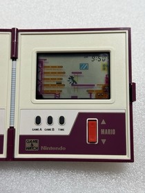Nintendo Game And Watch Super Mario Bros 1983 Multi Screen Model MW-56