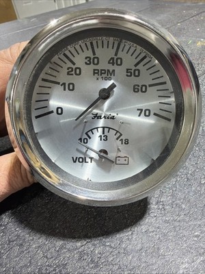 FARIA BOAT TACHOMETER MULTI-FUNCTION GAUGE GT0084A | 3 1/4 INCH