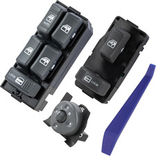 1994-2001 Chevy GMC C1500 K1500 Power Window Switches Compatible Replacement