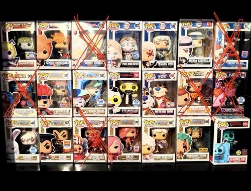 Anime Funko Pop Lot!! One Piece etc. (CHECK DESCRIPTION + DM BEFORE PURCHASE)