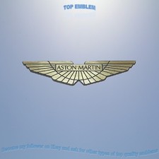Aston Martin Emblem Badge Replacament Logo Decal Sticker Aufkleber Tank Plaque Aston Martin Emblem Badge Replacament Logo Decal Sticker Aufkleber Tank Plaque
