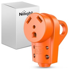 30 Amp RV Replacement Plug Receptacle ETL Listed NEMA TT-30R 125 Volt Heavy Du