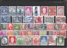 DANEMARK : BEAU LOT DE TIMBRES OBLITERES