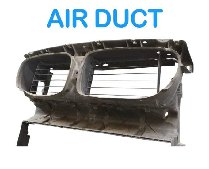 09-15 BMW 750i 750Li xDrive радиатор сердечник воздуховод затворы 444415001 OEM - Изображение 3 из 4