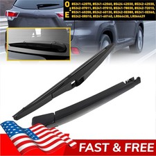 For Toyota Highlander 2008-2019 Rear Windshield Wiper Arm & Blade 85241-42070 US